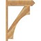 Ekena Millwork Westlake Rough Sawn Arts and Crafts Outlooker, Western Red Cedar, 8"W x 32"D x 44"H OUT08X32X44WTL03RWR - alternate 4